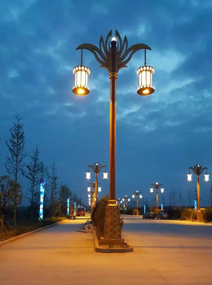 中杆灯